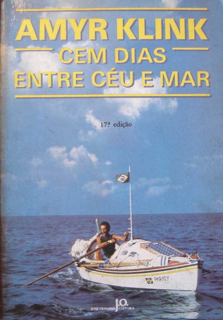 Capa de "Cem dias entre céu e mar"